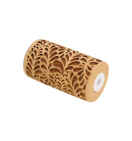 Mini embossing wooden roller Undine réf.5308