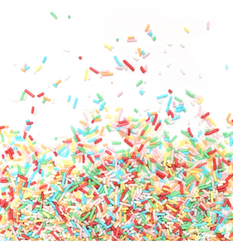 Vrac décors sucrés Vermicelles multicolores réf.7436