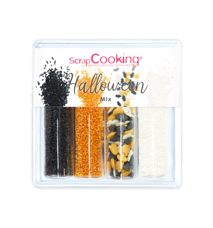 Halloween Mix - 69g sugar sprinkles   - ScrapCooking®