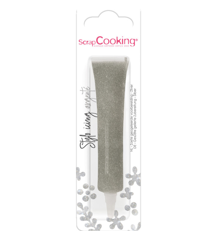 Silver icing pen 26g -ScrapCooking®