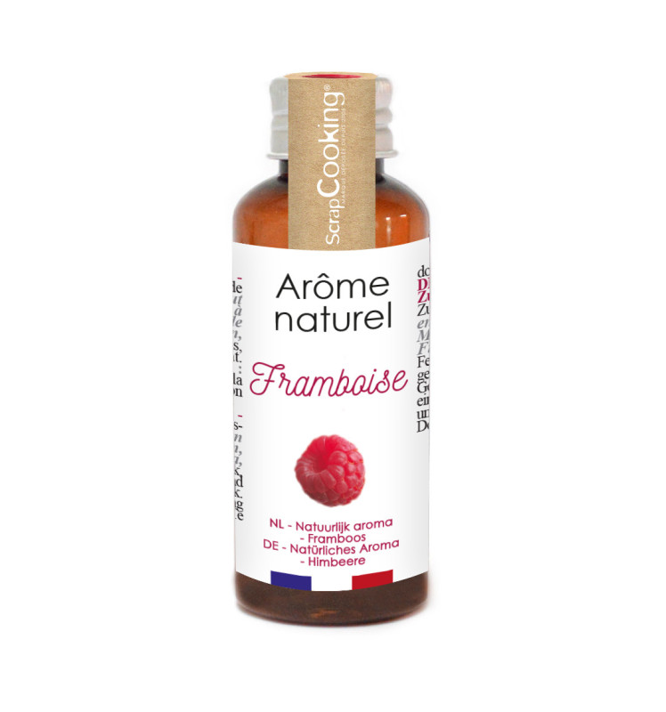 Natural raspberry flavouring 40 ml - ScrapCooking®