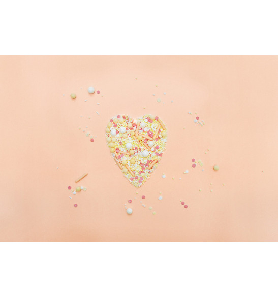 Sweetened decors peach rods mix 70g - ScrapCooking®