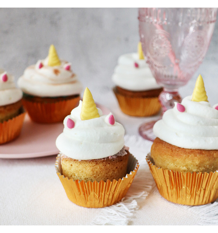 Sweetened decor Unicorn horn - ScrapCooking