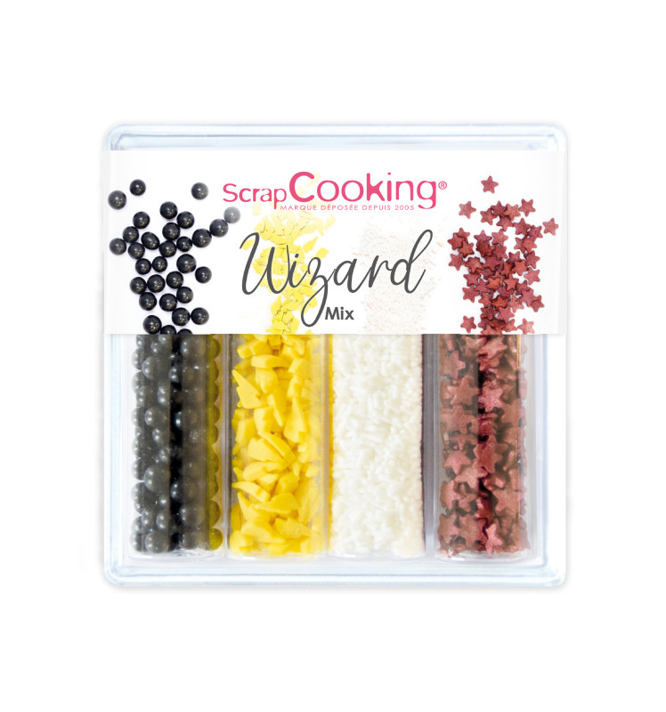 Sugar decorations WIZARD Mix 61g - ScrapCooking®