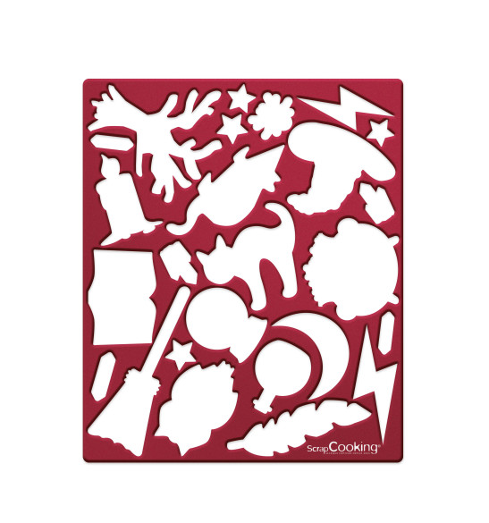 Multi cutter plate "Wizard" - ScrapCooking®