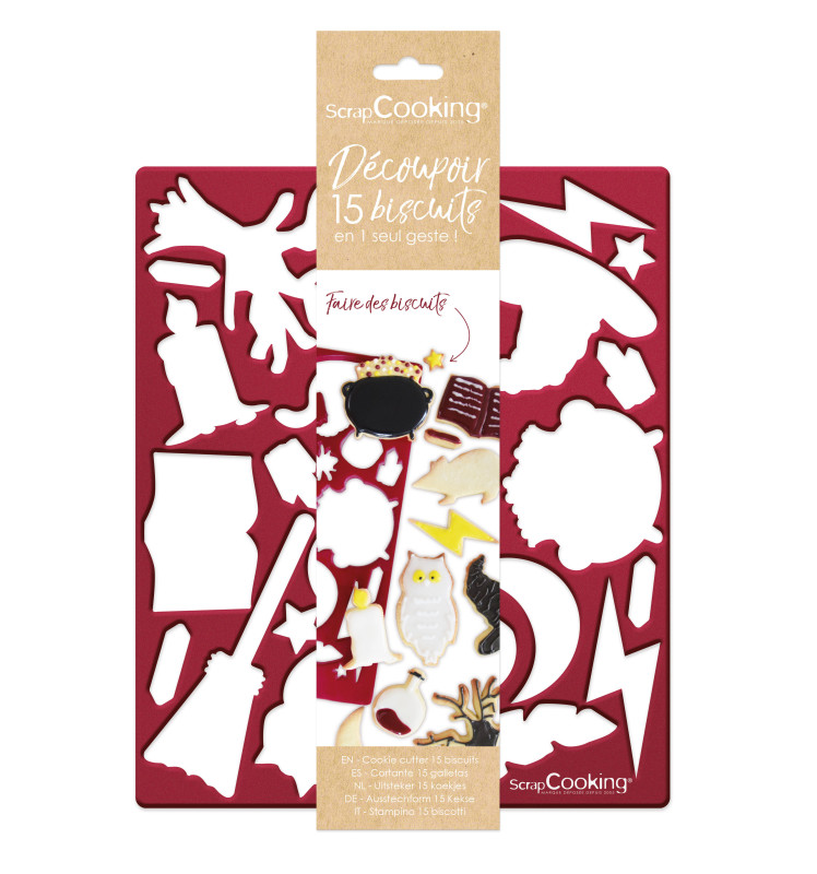 Multi cutter plate "Wizard" - ScrapCooking®