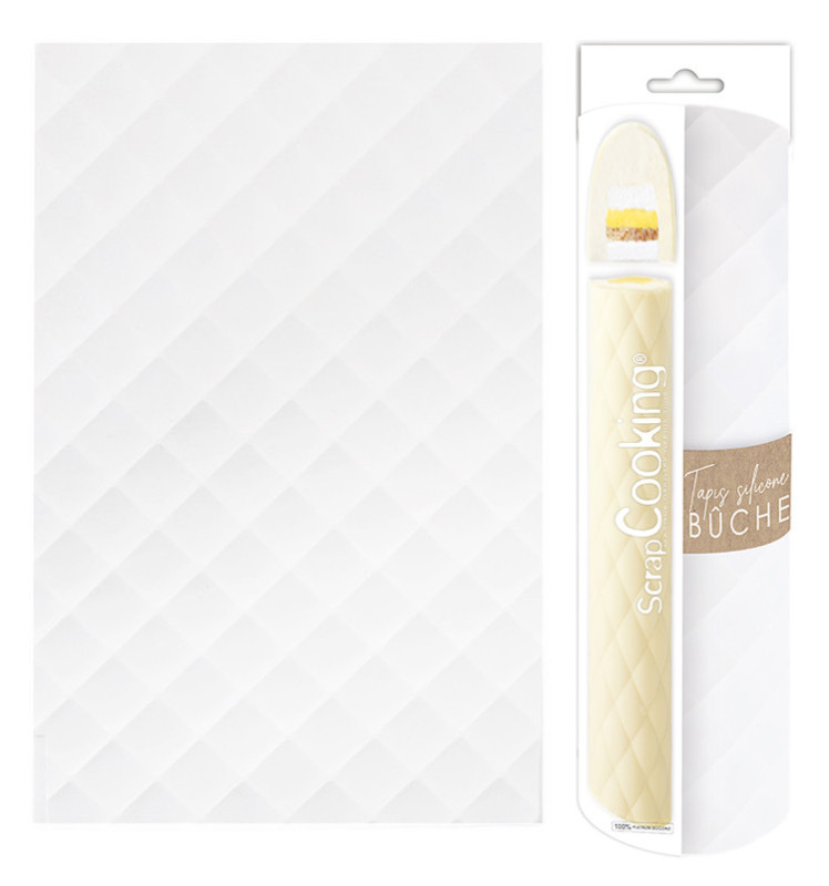 3D Silicone mat - Quilted by ScrapCooking®