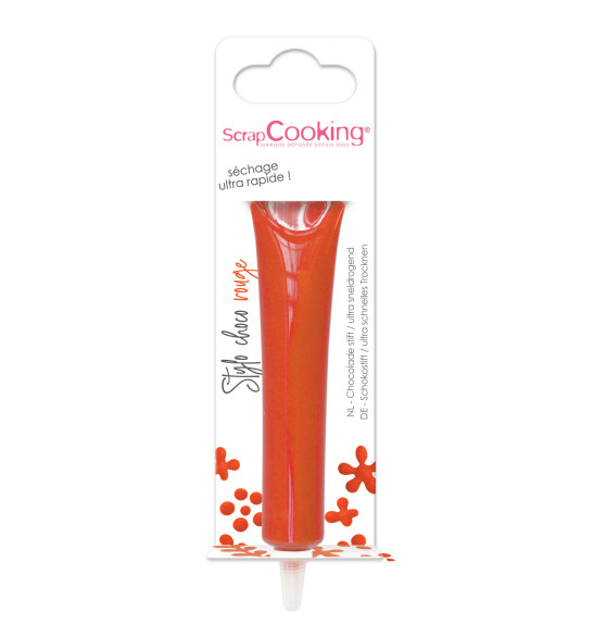 Stylo goût choco rouge réf.6803
