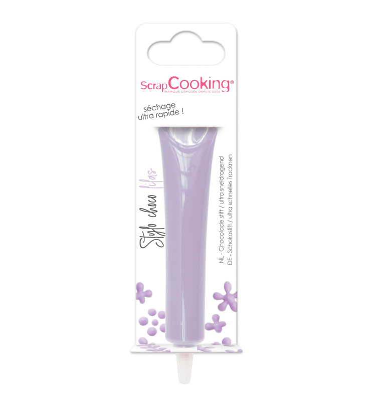 Choco taste pen -lilac 25g - Scrapcooking