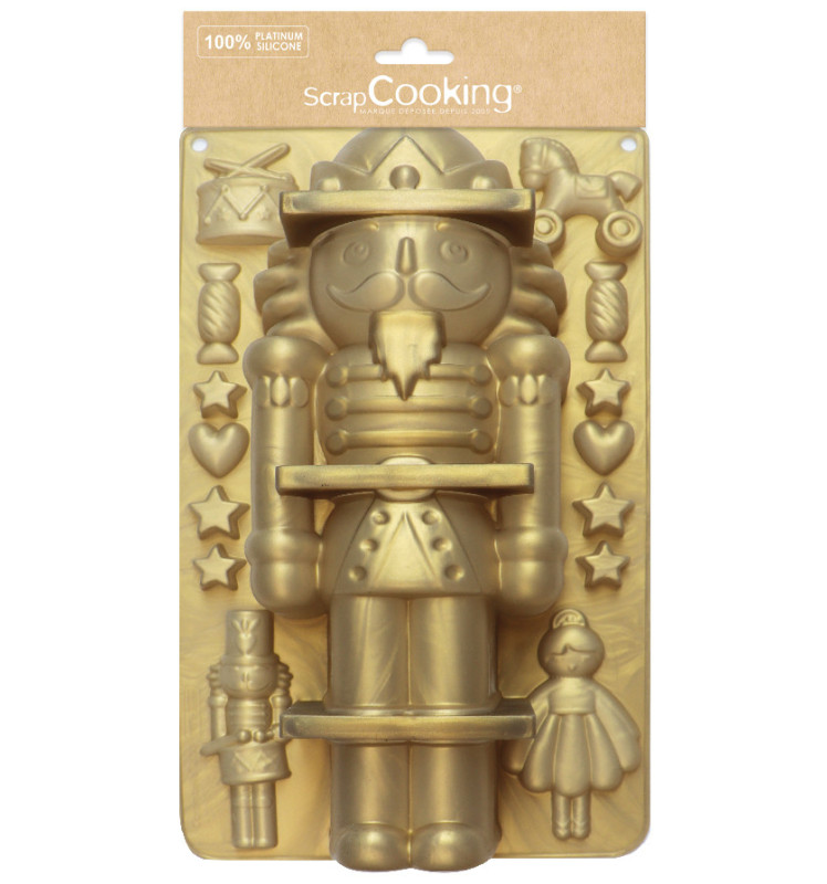 Nutcracker silicone mold - ScrapCooking®