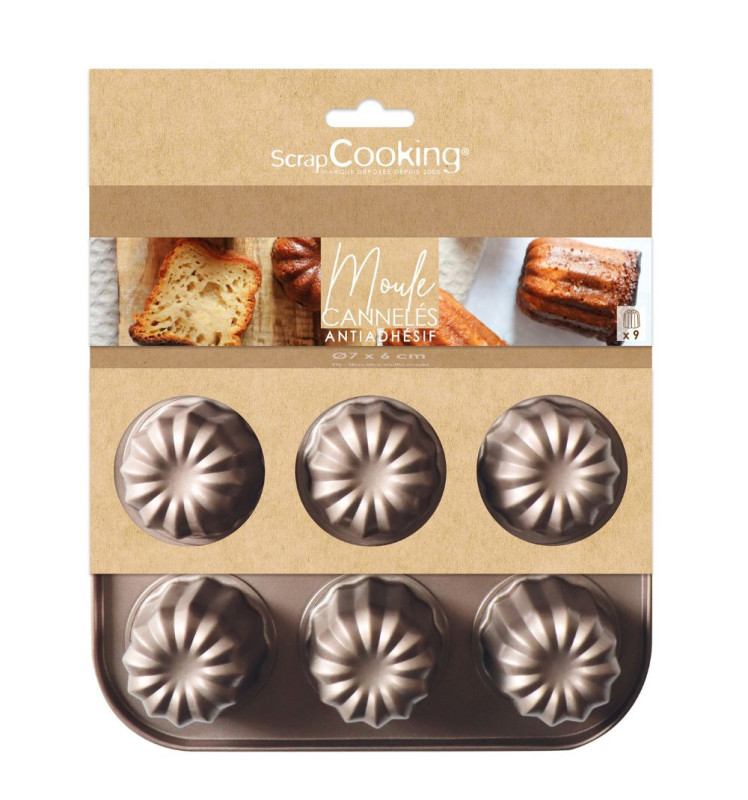 Non-stick Cannelé mould - ScrapCooking®