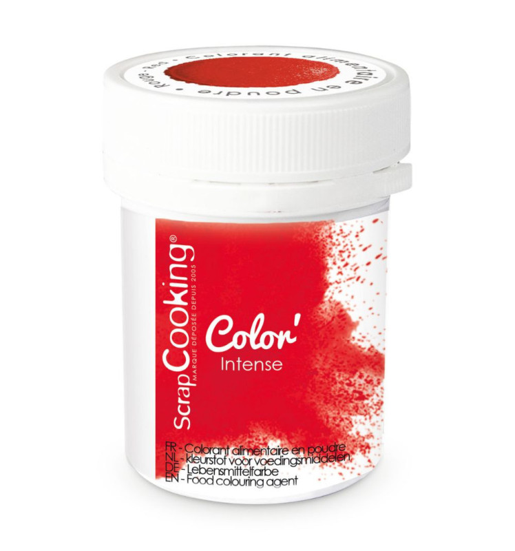Red powdered artificial food colouring 5 g - product image 1 - ScrapCooking