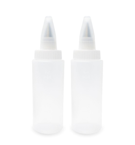 2 Squeeze bottles & 2 icing piping tips - ScrapCooking®