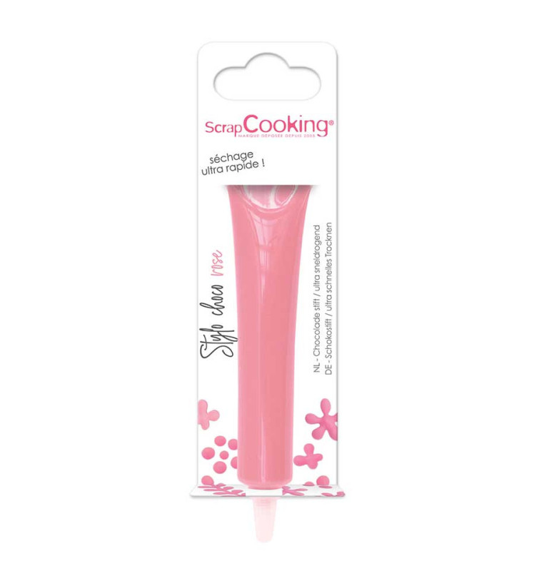 Choco taste pen - fuchsia 25g - ScrapCooking