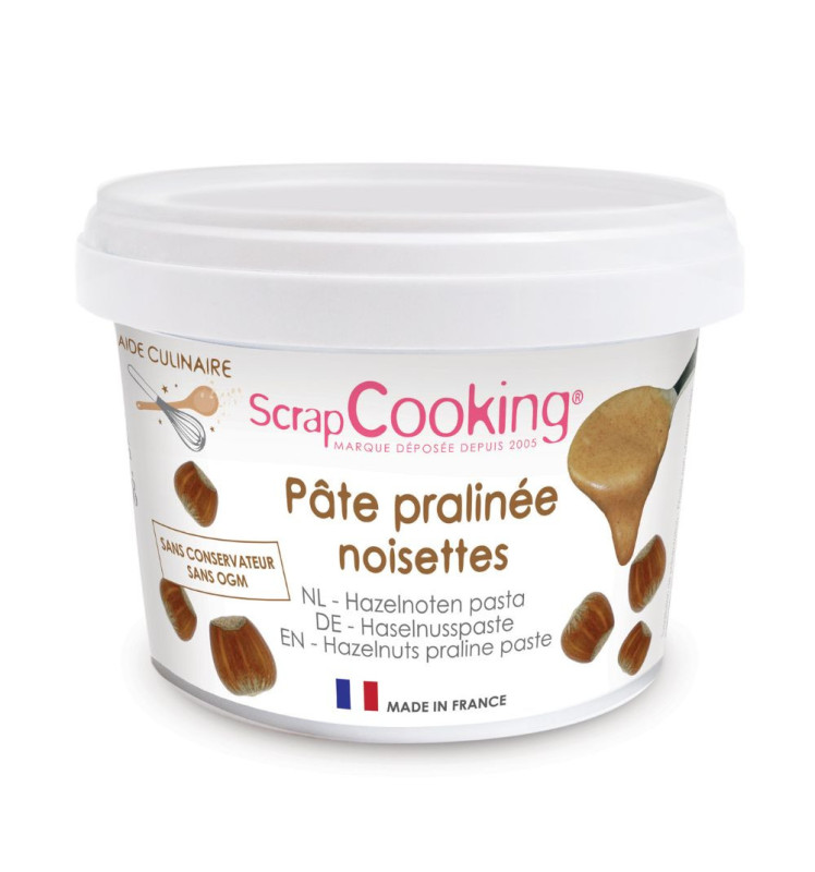 Pâte de noisettes 200 gr