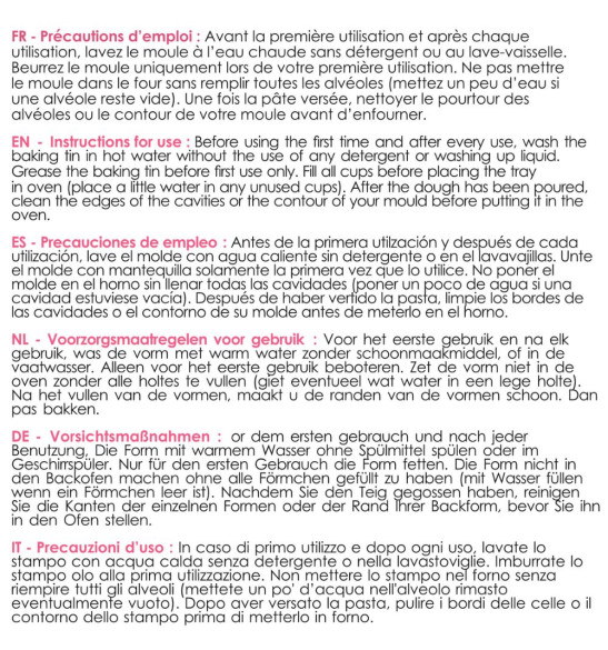 Moule silicone ourson instructions - ScrapCooking