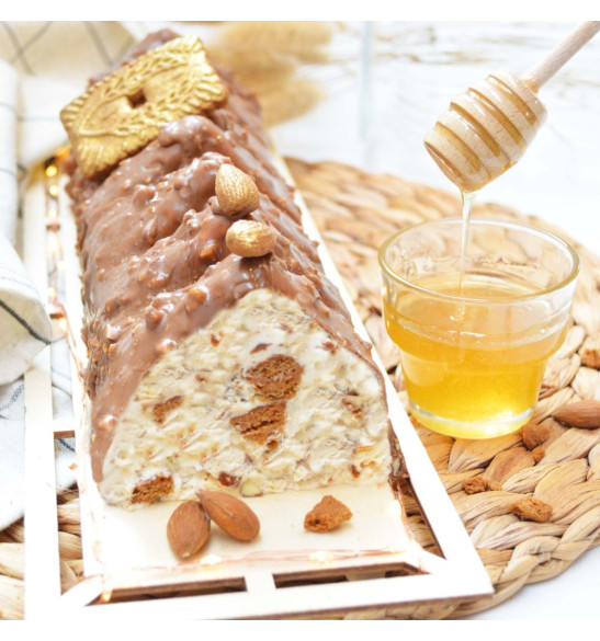 Moule bûche  royale - buche glaçage rocher -ScrapCooking