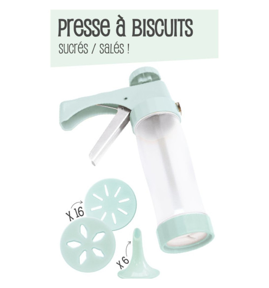 Presse à biscuits Need'it -  ScrapCooking