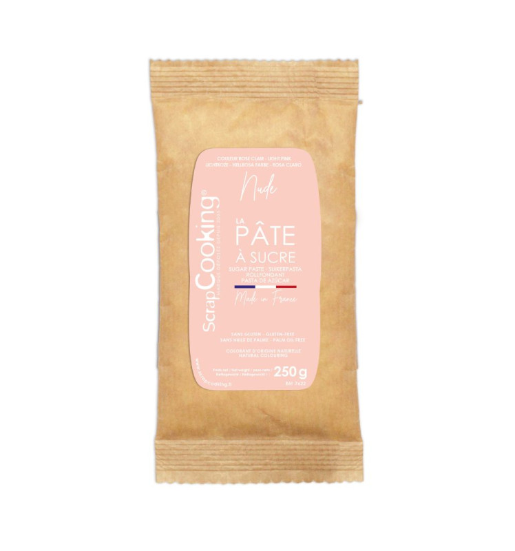 NUDE sugar paste - natural coloring - ScrapCooking®
