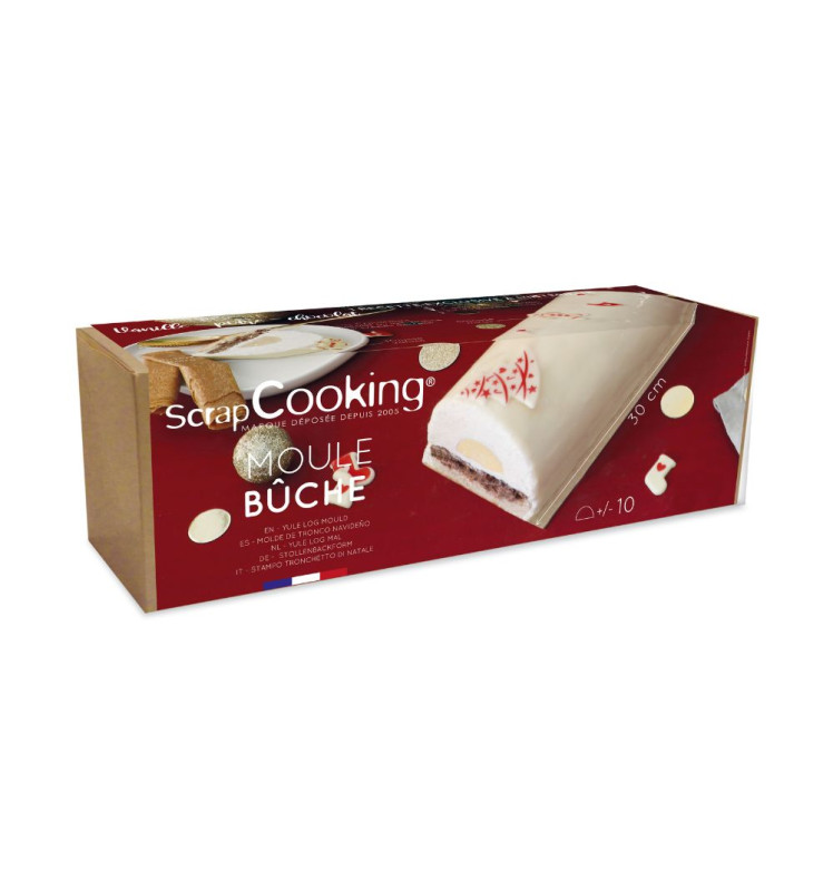 Packaging moule bûche et insert réutilisable - ScrapCooking