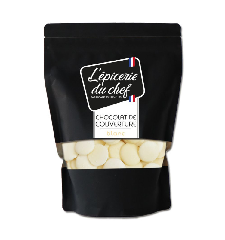Palets de chocolat blanc 1kg - ScrapCooking