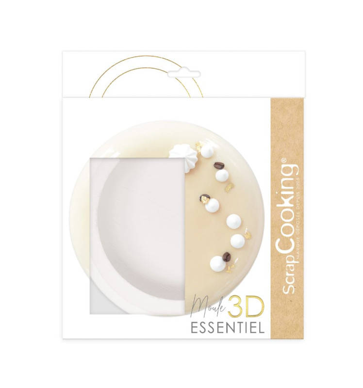 Round silicone cake mould - Essentiel - ScrapCooking