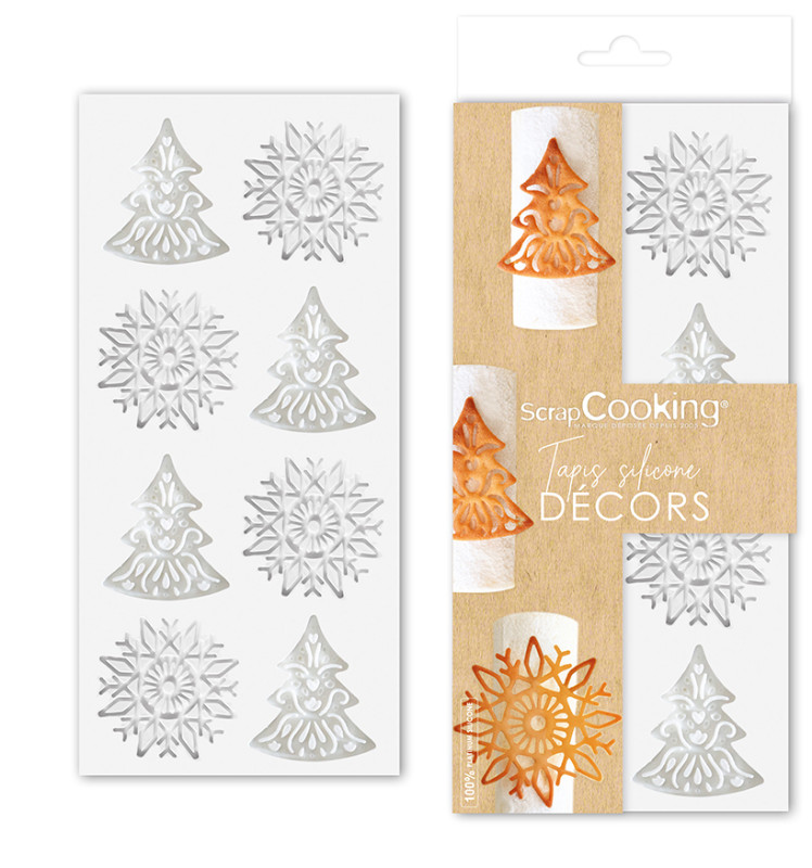 Silicone mat | Sweet Xmas by ScrapCooking