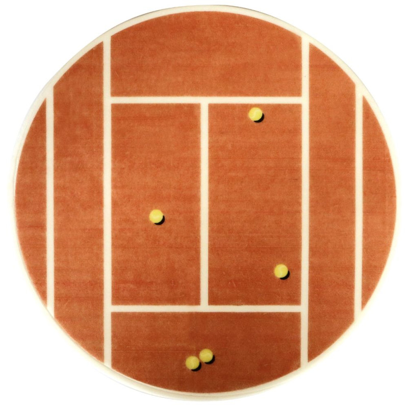 Sugar dough disc tennis court cake 18 cm - product image 2 - ScrapCooking