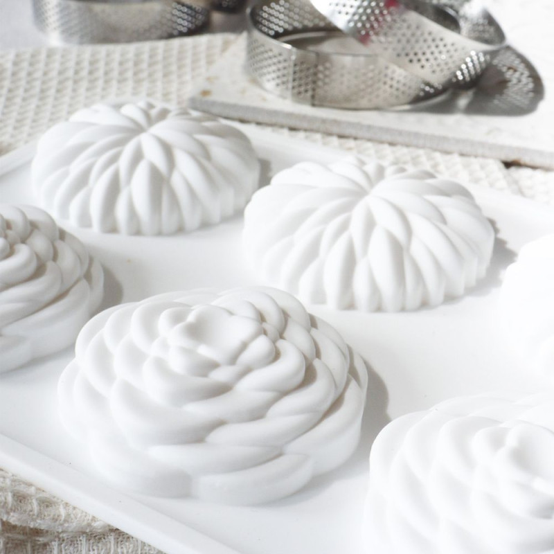 Moule 3d pochage st honoré pack - cavités - ScrapCooking