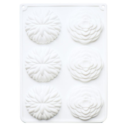3D silicone mould for poaching Saint-Honoré Ø7 cm -product image 2 - ScrapCooking