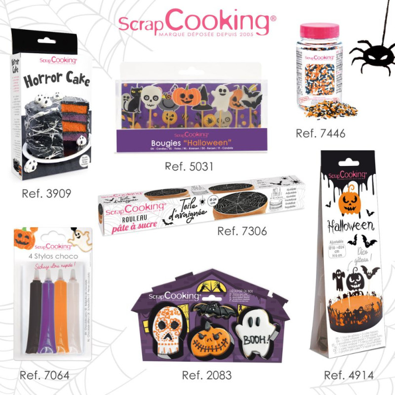 8 Halloween candles - product image 5 - ScrapCooking