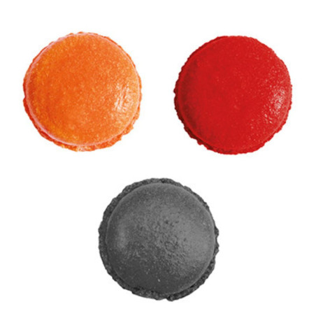 3 Halloween-themed powdered food colourings "black, orange, red" - product image 1 - ScrapCooking