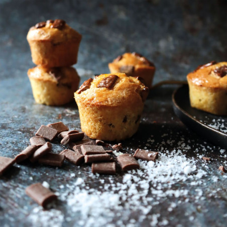 Caissettes mini-muffins pépites de chocolat - ScrapCooking