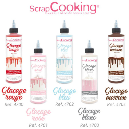 Chocolate flavour glaze brown - Drip cake - product image 6 - ScrapCooking