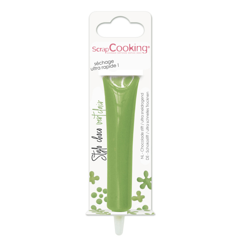 Choco taste pen - light green 25g - ScrapCooking