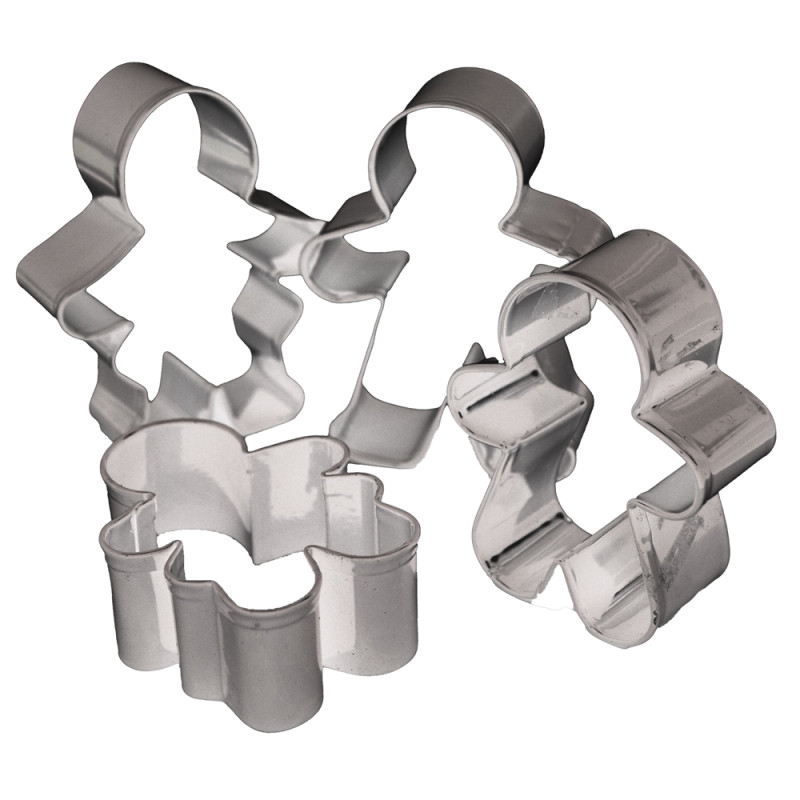 4 Gingerbread Man cookie cutters