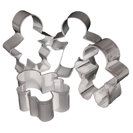 4 Gingerbread Man cookie cutters