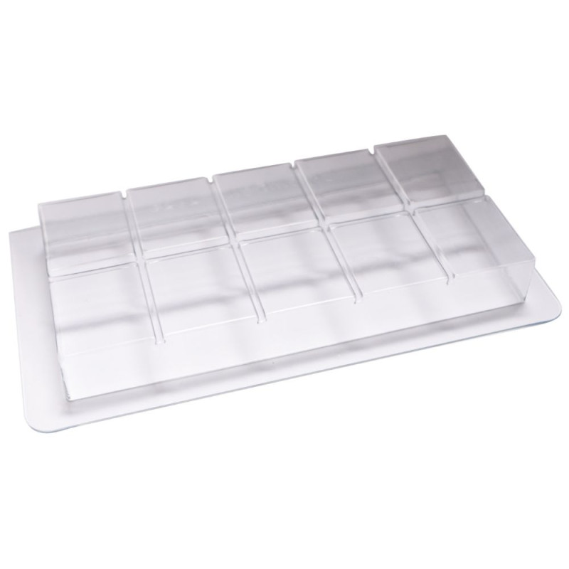 Semi-rigid chocolate bar mould - product image 2 - ScrapCooking