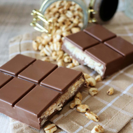 Semi-rigid 3 chocolate bar mould | ScrapCooking