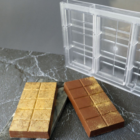 Professional 3-bar chocolate mould - product image 3 - ScrapCooking