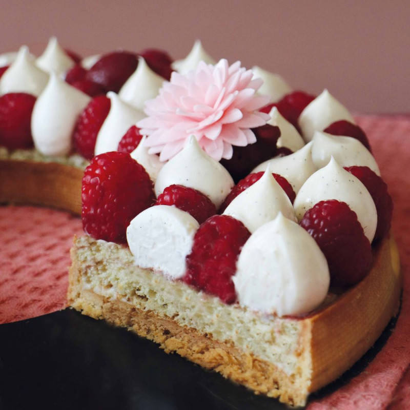 Tarte couronne framboise moule - ScrapCooking