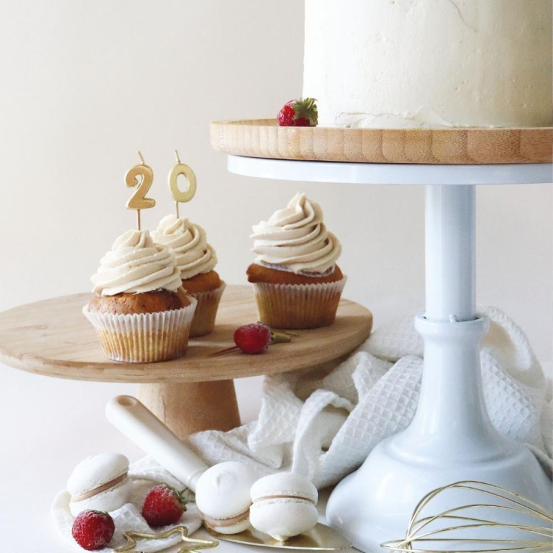 +/-36 white cupcake cases - ScrapCooking®