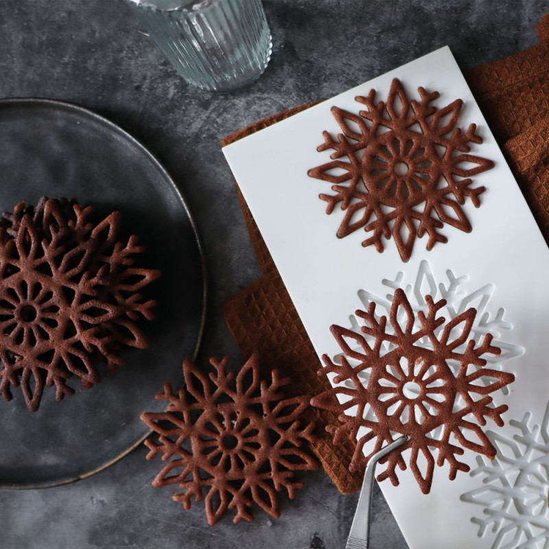 Préparation pour tuiles Choco - ScrapCooking