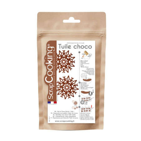 Préparation pour tuiles Choco 120g - ScrapCooking