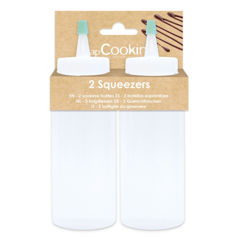 2 Squeeze bottles - ScrapCooking®