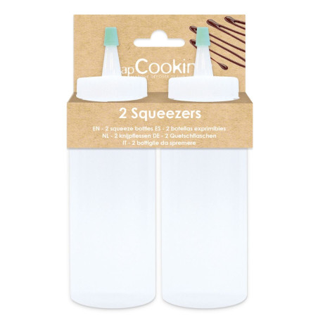 2 Squeeze bottles - ScrapCooking®