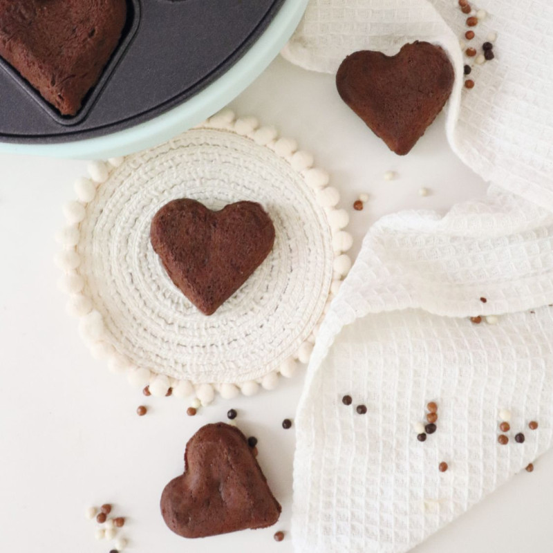 Choco Fondant Hearts mix 240g - product image 2 - ScrapCooking