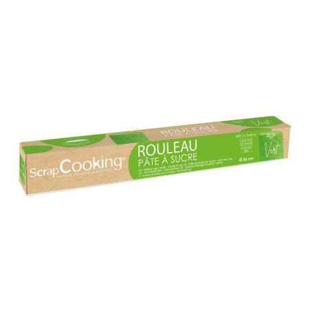 Green sugarpaste roll 430g - product image 1 - ScrapCooking