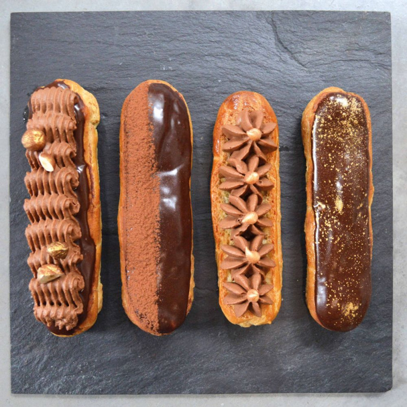Noisettes dorées déco éclairs - ScrapCooking