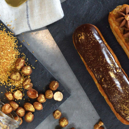 Decorative golden hazelnuts 50g - product image 6 - ScrapCooking